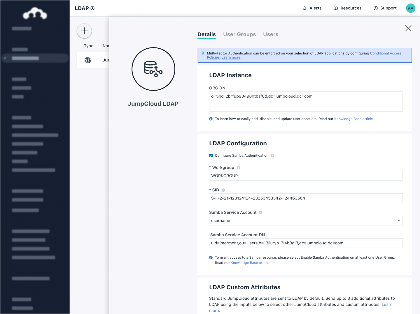 Complete access control
