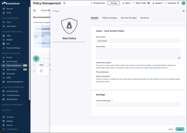 Comprehensive security