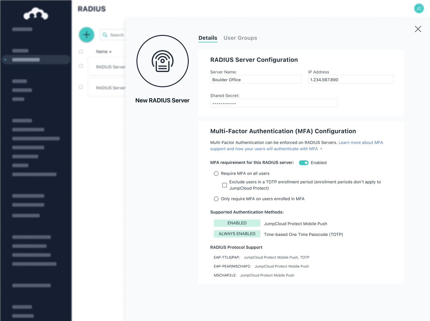 Flexible authentication