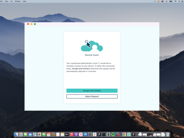Monitor devices in real time