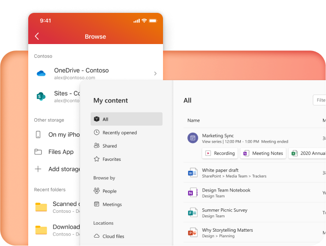 Your content, your Microsoft 365